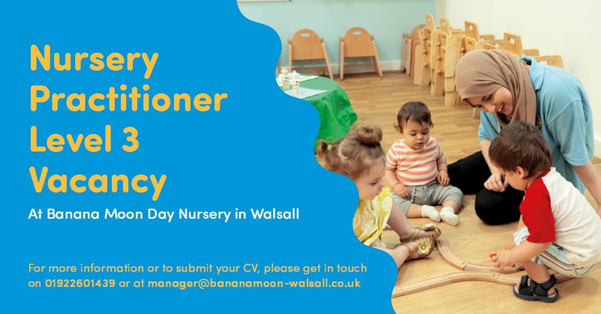 Nursery Practitioner Level 3 Vacancy